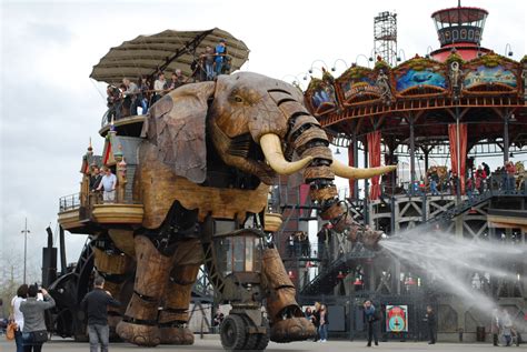 Les Machines de l’Île! Gigantyczne Steampunkowe Stworzenia na Nantes!